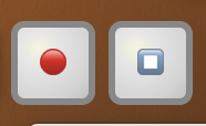 Record button