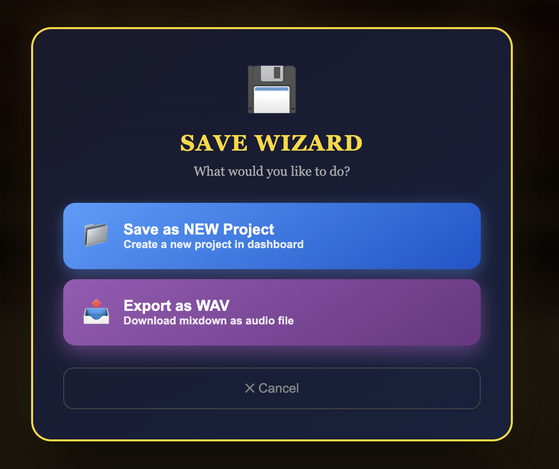 Save Wizard
